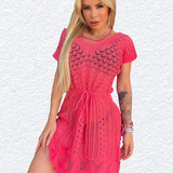 Blusa Rendada Quimono Trico