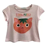 Blusa Rosa Estampa Morango