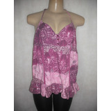 Blusa Roxa Estampada Hering