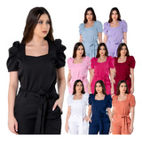 Blusa Scrub Princesa Varias