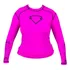 Blusa Segunda Pele Hlx Pink Lisa Com Proteção Uv Poliamida