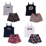 Blusa Shorts Conjunto Juvenil