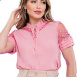 Blusa Social Evangelica Feminina