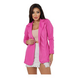 Blusa Social Feminina Blazer