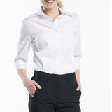 Blusa Social Feminina Manga