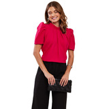 Blusa Social Gola Franzido
