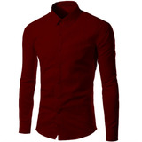Blusa Social Manga Longa