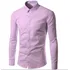 Blusa Social Manga Longa Slim Fit Envio Imediato - Algodão