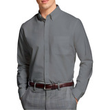 Blusa Social Masculina Manga