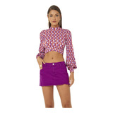 Blusa Sommer Estampada Piccadily