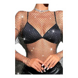Blusa Strass Ponto De