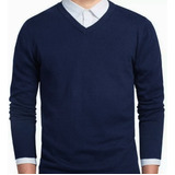 Blusa Sueter Masculino Algodao