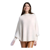 Blusa Sueter Tipo Poncho
