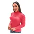 Blusa Suéter Tricot Cardigan Detalhada Gola Alta R:989