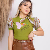 Blusa T shirt Feminina