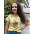 Blusa T-shirt Feminina Baby Look Estampas Coração Importado