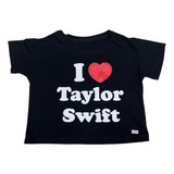Blusa Taylor Swift Cropped