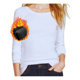 Blusa Termica Flanelada Para