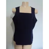 Blusa Tipo Colete Azul