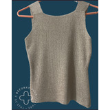 Blusa Tipo Regata Marrom