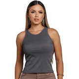 Blusa Top Blusinha Feminina