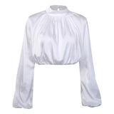 Blusa Top Cropped Manga