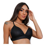 Blusa Top Cropped Sutia