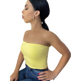 Blusa Top Faixa Feminino