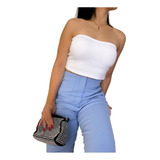 Blusa Top Faixa Feminino