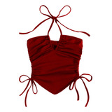 Blusa Top Feminina Alta