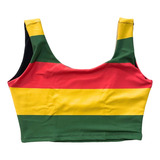 Blusa Top Regata Estampado