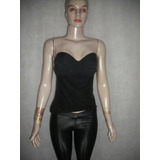 Blusa Tqc Corpete Preto