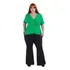 Blusa Transpassada Básica Viscolaycra Plus Size