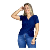 Blusa Transpassada Cruzada Roupa