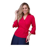 Blusa Transpassada