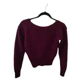 Blusa Trico Cropped Manga