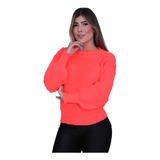 Blusa Trico Feminina Manga