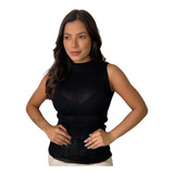 Blusa Trico Modelo Confortavel
