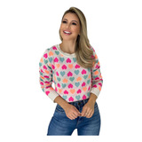 Blusa Trico Quentinha Inverno
