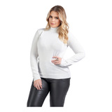 Blusa Tricot Basica Gola