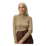 Blusa Tricot Canelada 241435915