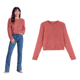 Blusa Tricot Com Pelo