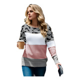 Blusa Tricot Manga Longa