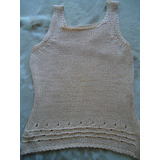 Blusa Tricot Regata De