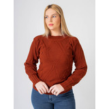 Blusa Tricot Textura Bolinha