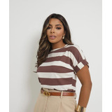 Blusa Tshirt Camiseta Listrada