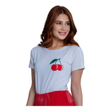 Blusa Tshirt Cherry Cereja