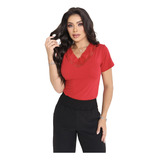 Blusa Tshirt Elegante Feminina