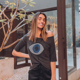 Blusa Tshirt Estonada Olho