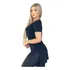 Blusa Tshirt Feminina Basica Alongada Academia Lisa Babylook